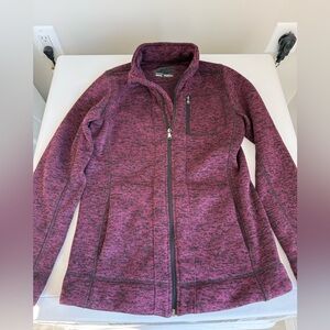 Marc New York Women's Heathered Purple Ski Jacket